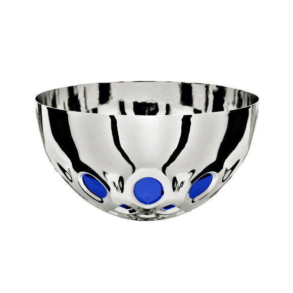 Immagine di MEZZA SFERA INTRECCIATA SILVER-BLUE D. 180