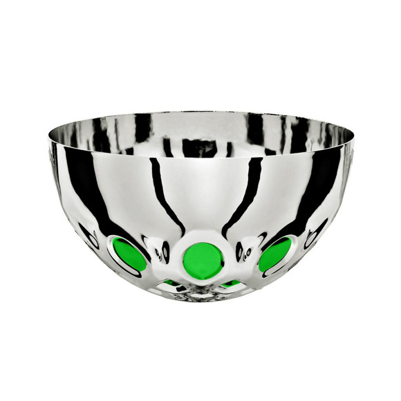 Immagine di MEZZA SFERA INTRECCIATA SILVER-GREEN D. 070 