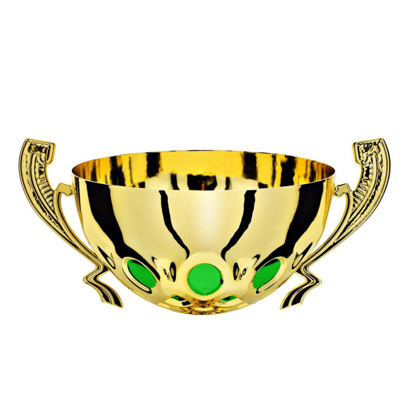 Immagine di MEZZA SFERA INTRECCIATA GOLD-GREEN D. 180 LINEARE