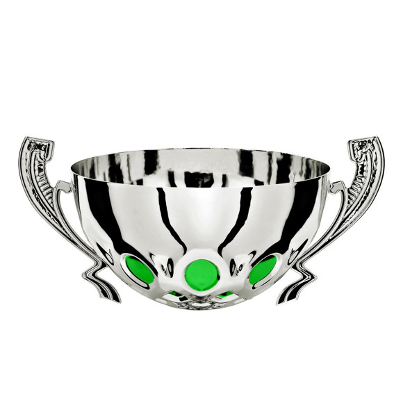 Immagine di MEZZA SFERA INTRECCIATA SILVER-GREEN D. 160 LINEARE