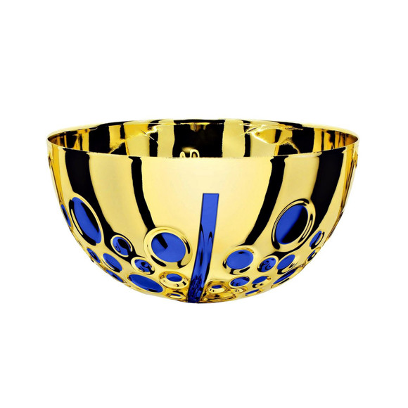 Immagine di MEZZA SFERA LUNA GOLD-BLUE D. 160