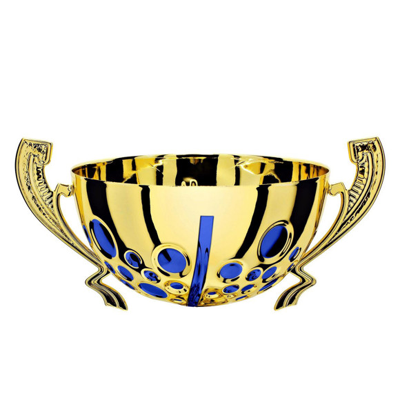 Immagine di MEZZA SFERA LUNA GOLD-BLUE D. 120 LINEARE