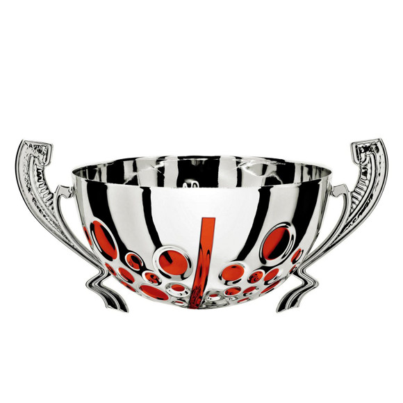 Immagine di MEZZA SFERA LUNA SILVER-RED D. 100 LINEARE