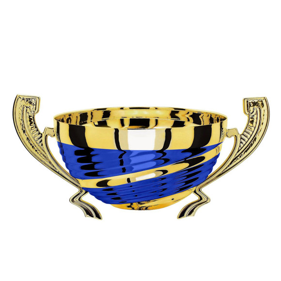Immagine di MEZZA SFERA BASSA FILETTATA GOLD-BLUE D. 100 LINEARE