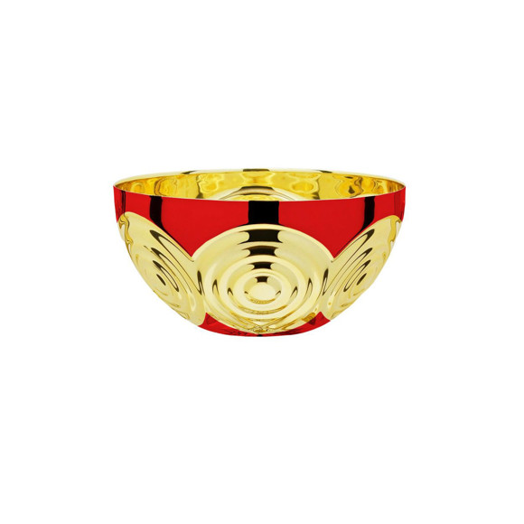 Immagine di MEZZA SFERA BASSA CONCENTRICA GOLD-RED D. 100