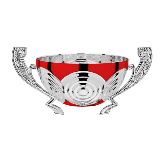 Immagine di MEZZA SFERA BASSA CONCENTRICA SILVER-RED D. 180 LINEARE