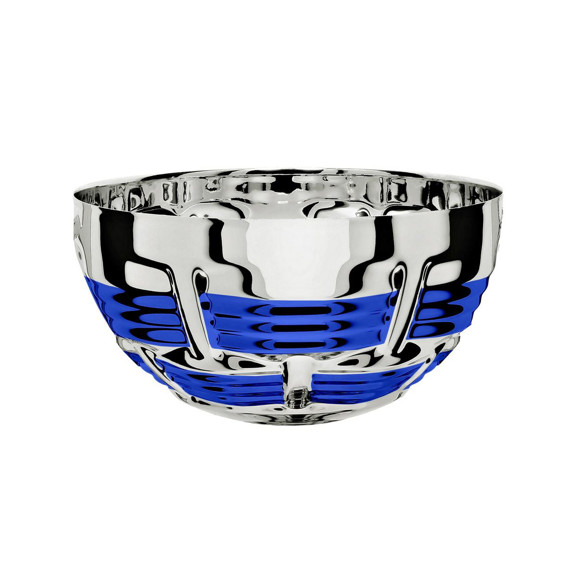 Immagine di MEZZA SFERA CESTINO SILVER-BLUE D. 070 