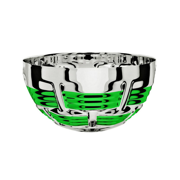 Immagine di MEZZA SFERA CESTINO SILVER-GREEN D. 080