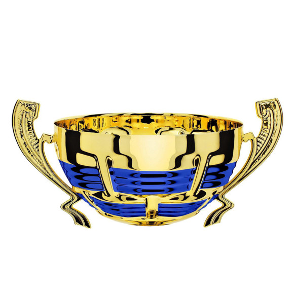 Immagine di MEZZA SFERA CESTINO GOLD-BLUE D. 160 LINEARE