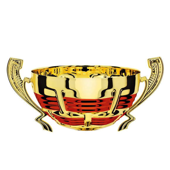 Immagine di MEZZA SFERA CESTINO GOLD-RED D. 120 LINEARE