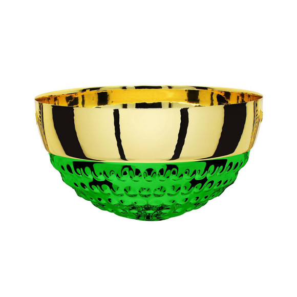 Immagine di MEZZA SFERA PERLA GOLD-GREEN D. 140