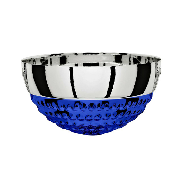 Immagine di MEZZA SFERA PERLA SILVER-BLUE D. 070 