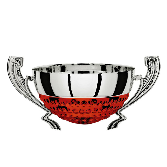 Immagine di MEZZA SFERA PERLA SILVER-RED D. 100 LINEARE
