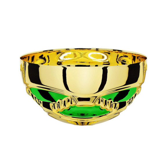 Immagine di MEZZA SFERA CIMA GOLD-GREEN D. 100