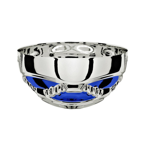 Immagine di MEZZA SFERA CIMA SILVER-BLUE D. 090