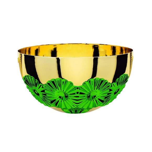Immagine di MEZZA SFERA COSMOS GOLD-GREEN D. 090