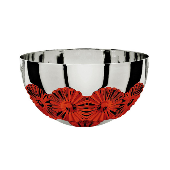 Immagine di MEZZA SFERA COSMOS SILVER-RED D. 090