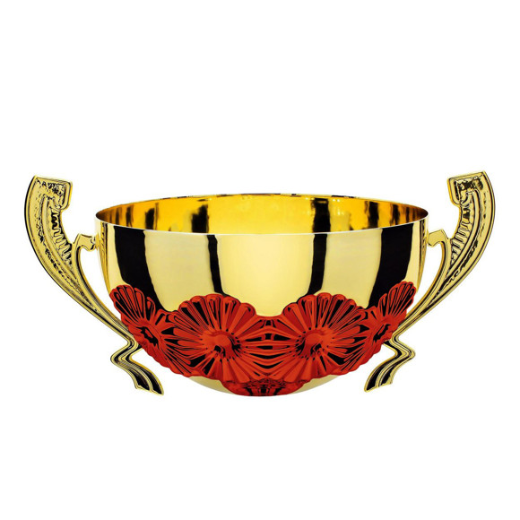 Immagine di MEZZA SFERA COSMOS GOLD-RED D. 140 LINEARE