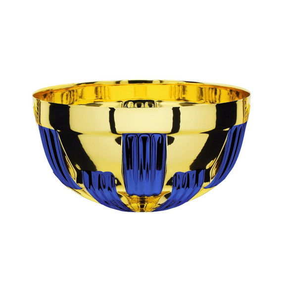 Immagine di MEZZA SFERA CERNIERA GOLD-BLUE D. 100