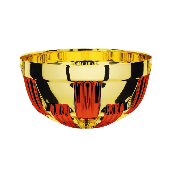 Immagine di MEZZA SFERA CERNIERA GOLD-RED D. 080 