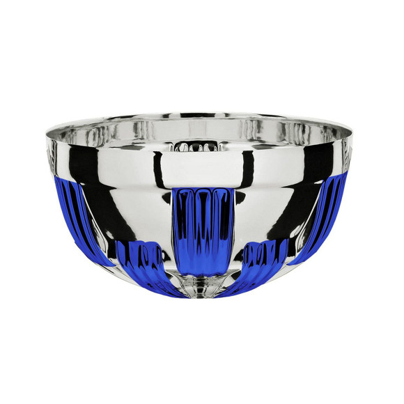 Immagine di MEZZA SFERA CERNIERA SILVER-BLUE D. 080