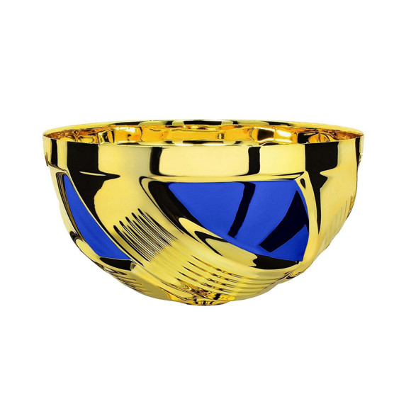Immagine di MEZZA SFERA CEROTTO GOLD-BLUE D. 070 