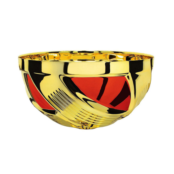 Immagine di MEZZA SFERA CEROTTO GOLD-RED D. 160