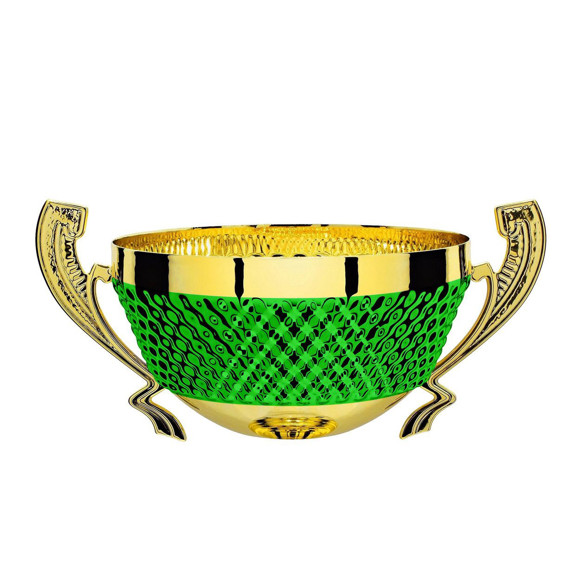 Immagine di MEZZA SFERA PALLINI GOLD-GREEN D. 100 LINEARE