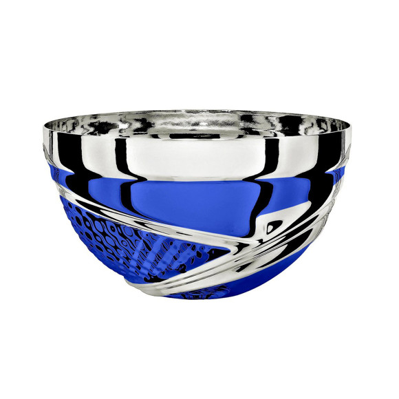 Immagine di MEZZA SFERA BERRETTO SILVER-BLUE D. 160