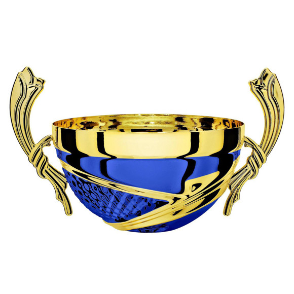Immagine di MEZZA SFERA BERRETTO GOLD-BLUE D. 160 CORNUCOPIA