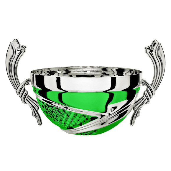 Immagine di MEZZA SFERA BERRETTO SILVER-GREEN D. 100 CORNUCOPIA