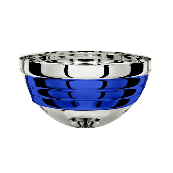 Immagine di MEZZA SFERA BAVAGLIO SILVER-BLUE D. 180
