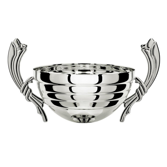 Immagine di MEZZA SFERA BAVAGLIO SILVER- D. 100 CORNUCOPIA