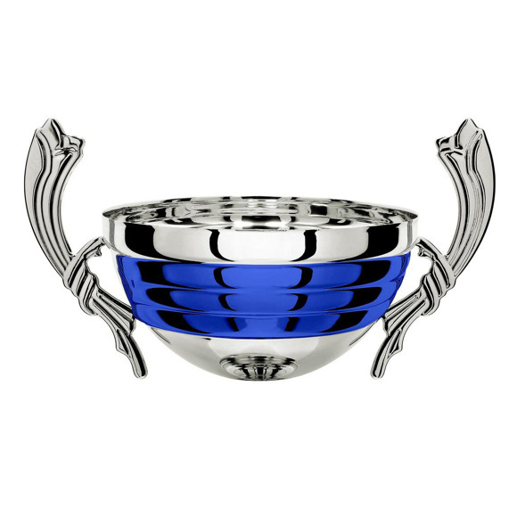 Immagine di MEZZA SFERA BAVAGLIO SILVER-BLUE D. 160 CORNUCOPIA