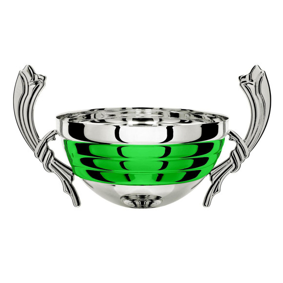 Immagine di MEZZA SFERA BAVAGLIO SILVER-GREEN D. 160 CORNUCOPIA