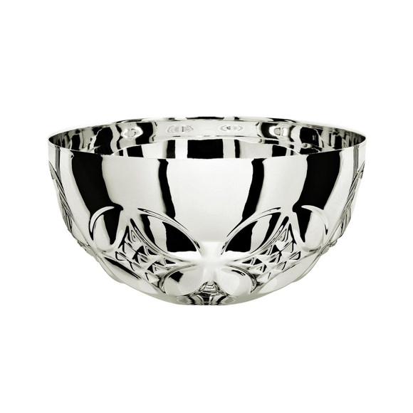 Immagine di MEZZA SFERA FARFALLA SILVER D. 080