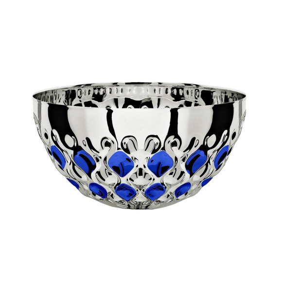 Immagine di MEZZA SFERA CLESSIDRA SILVER-BLUE D. 120
