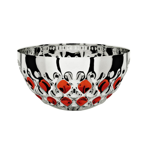 Immagine di MEZZA SFERA CLESSIDRA SILVER-RED D. 100