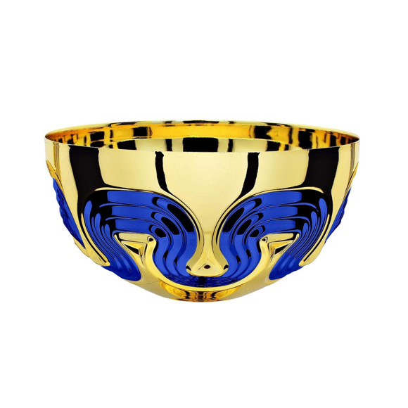 Immagine di MEZZA SFERA PISTA GOLD-BLUE D. 070 