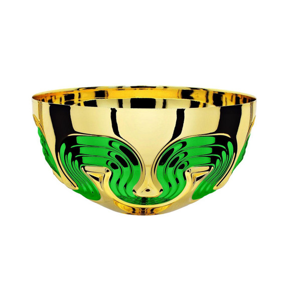 Immagine di MEZZA SFERA PISTA GOLD-GREEN D. 070 