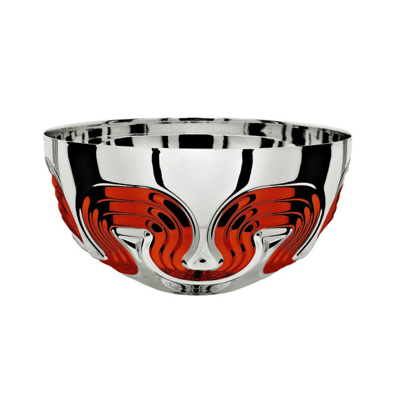 Immagine di MEZZA SFERA PISTA SILVER-RED D. 100