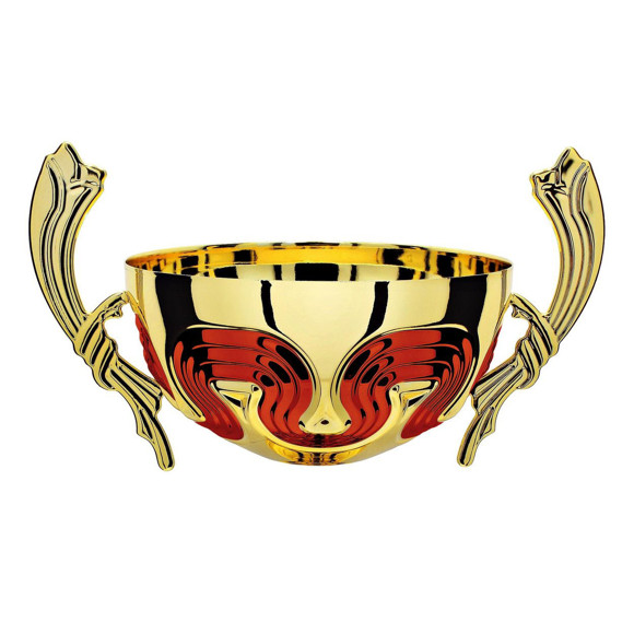 Immagine di MEZZA SFERA PISTA GOLD-RED D. 140 CORNUCOPIA