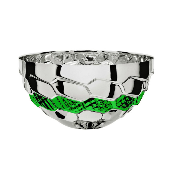 Immagine di MEZZA SFERA GALANA SILVER-GREEN D. 100