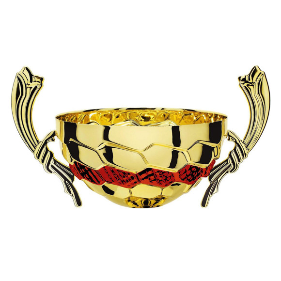 Immagine di MEZZA SFERA GALANA GOLD-RED D. 180 CORNUCOPIA