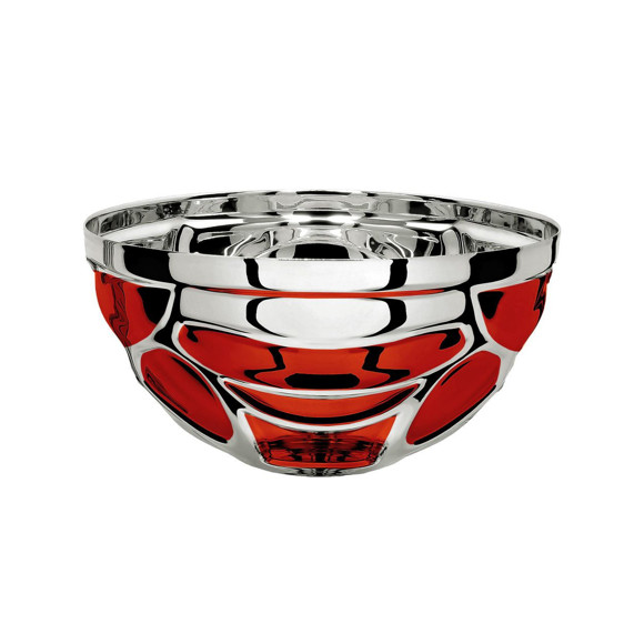 Immagine di MEZZA SFERA PAPERINO SILVER-RED D. 070 