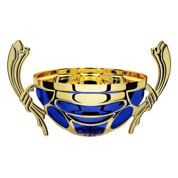 Immagine di MEZZA SFERA PAPERINO GOLD-BLUE D. 160 CORNUCOPIA