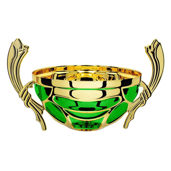 Immagine di MEZZA SFERA PAPERINO GOLD-GREEN D. 160 CORNUCOPIA