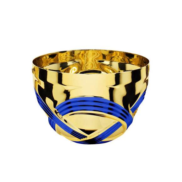 Immagine di 3/4 GOMITOLO GOLD-BLUE D. 080
