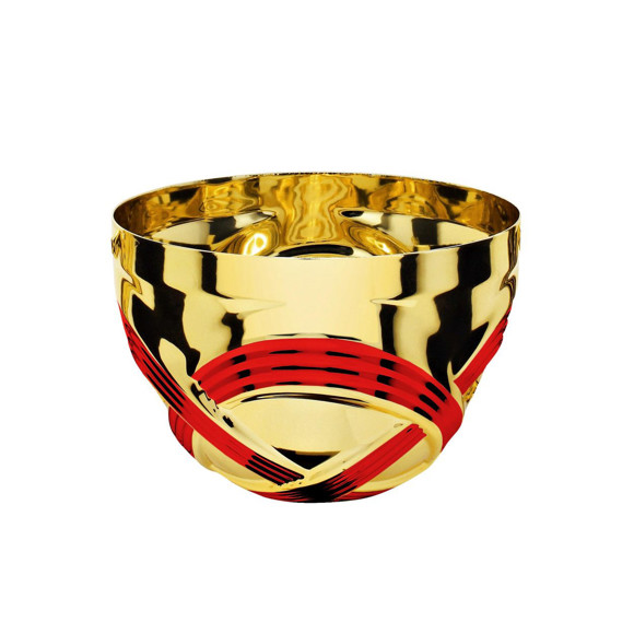 Immagine di 3/4 GOMITOLO GOLD-RED D. 140