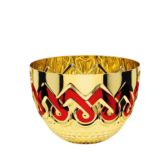 Immagine di 3/4 FIOCCO GOLD-RED D. 100
